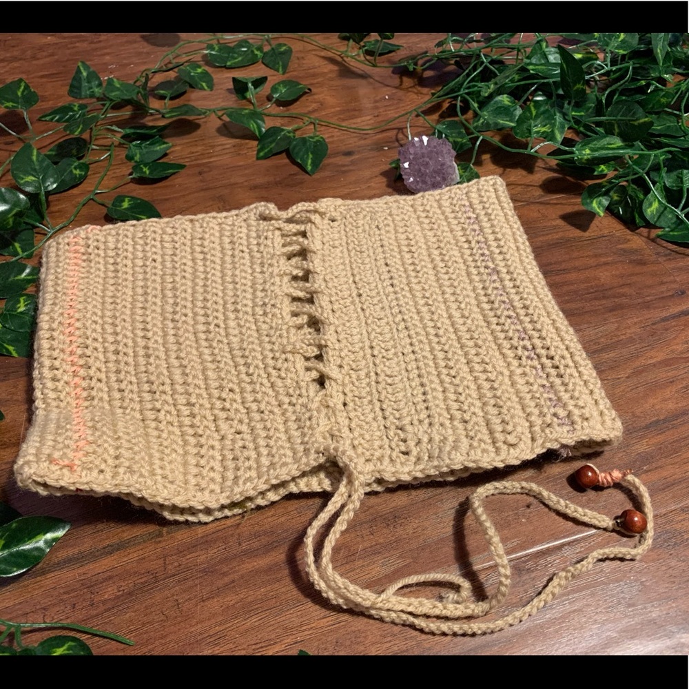 ❇️ HANDMADE 🦩 Crochet 💜 Top ❣️✨ - Picture 2 of 2